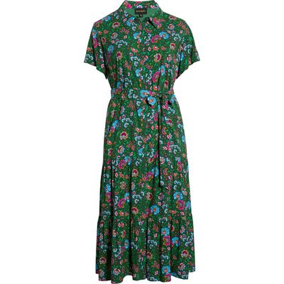 SUGARLIPS SUGARLIPS Tobie Belted Button Down Maxi Dress