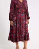 SUGARLIPS SUGARLIPS Tory Paisley Mindie Wrap Midi Dress - 3