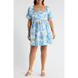 SUGARLIPS SUGARLIPS Truth Be Told Floral Print Minidress