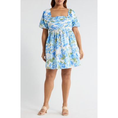 SUGARLIPS SUGARLIPS Truth Be Told Floral Print Minidress