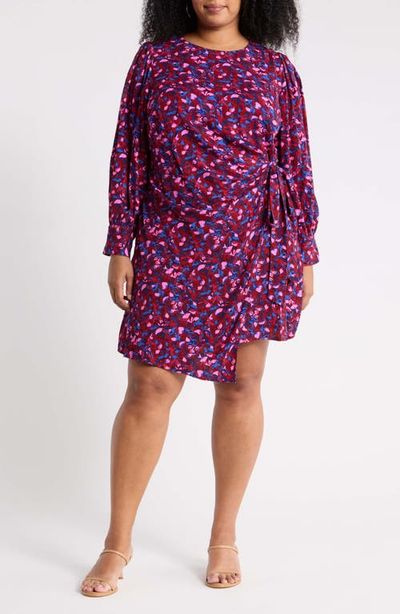 SUGARLIPS SUGARLIPS Turma Abstract Willy Wrap Minidress