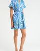 SUGARLIPS SUGARLIPS Wendie Floral Print Tie Waist Minidress - 3