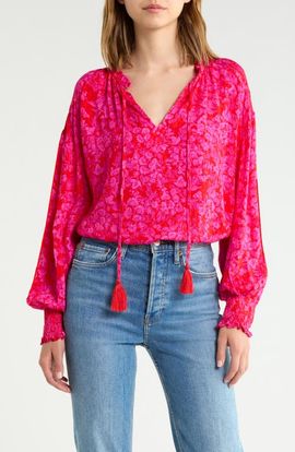 SUGARLIPS SUGARLIPS Weylin Split Neck Top