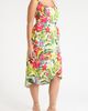 SUGARLIPS SUGARLIPS Wissa Tropical Beli Faux Wrap Midi Dress - 3