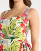 SUGARLIPS SUGARLIPS Wissa Tropical Beli Faux Wrap Midi Dress - 4