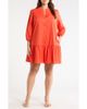 SUGARLIPS SUGARLIPS Yamila Ruffle Cotton Minidress - 1