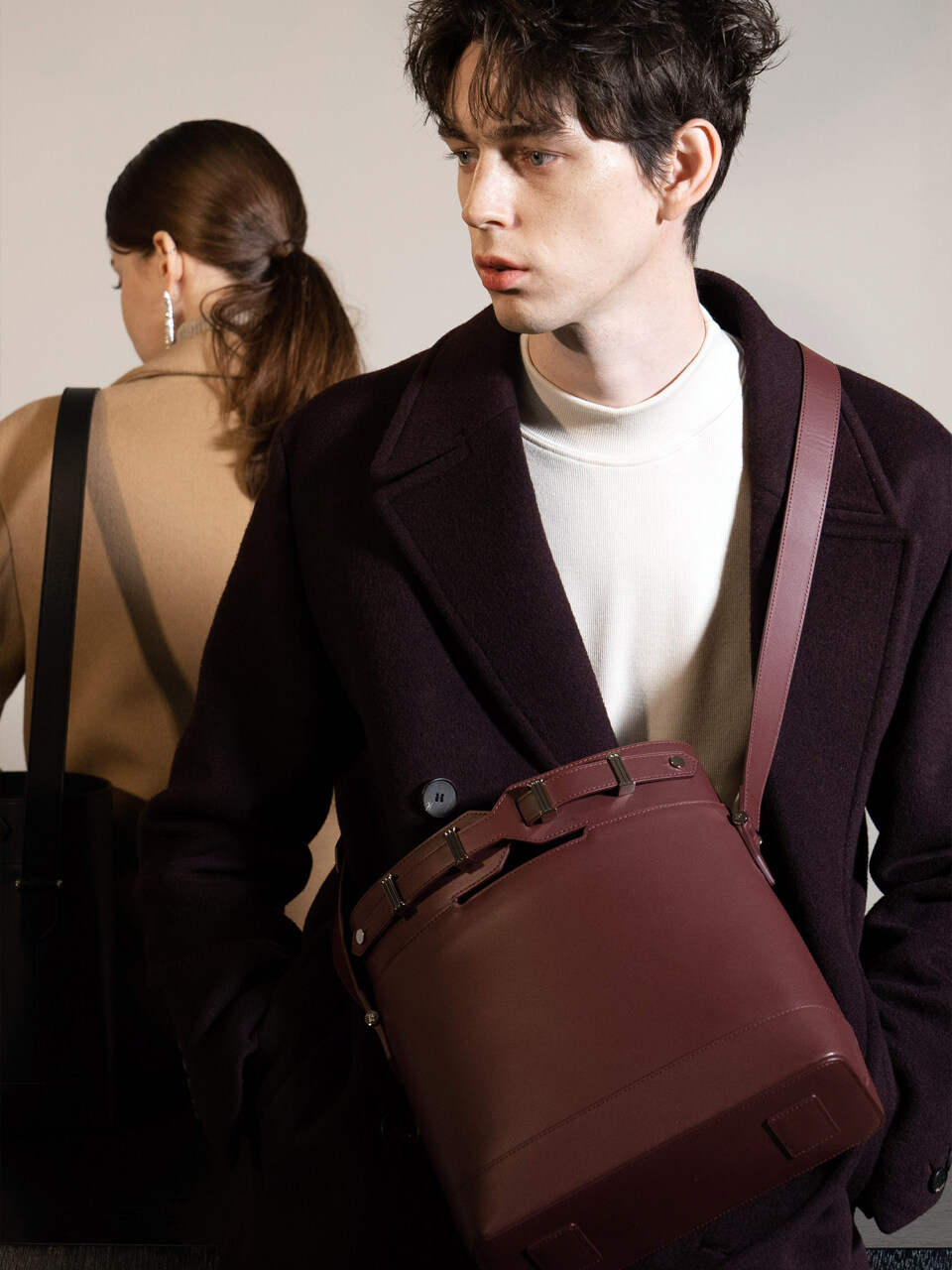 SUHADO Nuestro Time Bag- Burgundy