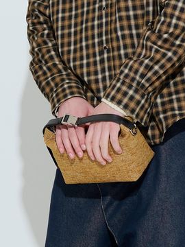 SUHADO Via-riff Pouch Bag_Yellow