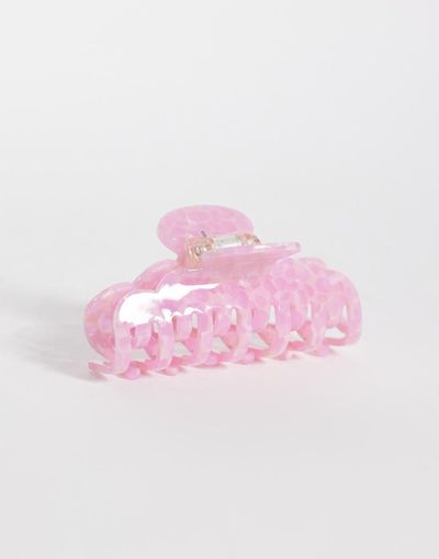 Sui Ava Sui Ava Alfrida hair claw in blush pink