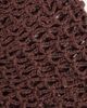 Sui Ava Sui Ava crochet sequined hat in chocolate brown - 2