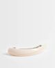 Sui Ava Sui Ava curved cherie hair clip in pink - 1