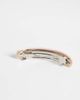 Sui Ava Sui Ava curved cherie hair clip in pink - 2