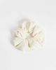 Sui Ava Sui Ava ea zig-zag scrunchie in cream-WHITE - 2