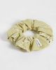 Sui Ava Sui Ava floral broderie hair scrunchie in green - 3