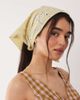Sui Ava Sui Ava floral eyelet bandana scarf in green - 1