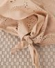 Sui Ava Sui Ava floral eyelet bandana scarf in salted caramel brown-Neutral - 2