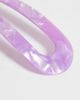 Sui Ava Sui Ava french twist hair pin in purple - 2