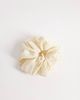 Sui Ava Sui Ava hair scrunchie in cream-White - 1