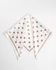 Sui Ava Sui Ava headscarf in brown and white polka dot print - 4