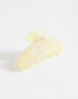 Sui Ava Sui Ava helle big hair claw clip in yellow