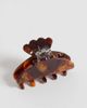 Sui Ava Sui Ava helle terra mini hair claw in dark brown - 1