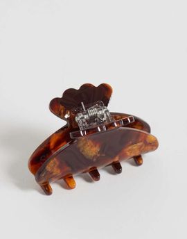 Sui Ava Sui Ava helle terra mini hair claw in dark brown