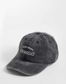 Sui Ava Sui Ava Los Angeles cap in washed black