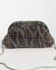 Sui Ava Sui Ava no silent nights crystal clutch bag in animal print-MULTI - 4