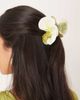 Sui Ava Sui Ava orchid flower hair clip in yellow - 1