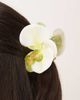 Sui Ava Sui Ava orchid flower hair clip in yellow - 3