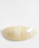 Sui Ava Sui Ava oval faux-bone hair clip in cream-White - 1