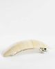 Sui Ava Sui Ava oval faux-bone hair clip in cream-White - 2
