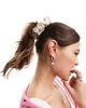 Sui Ava SUI AVA oversized hair scrunchie in white - 1