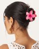 Sui Ava Sui Ava Plumeria flower large hair clip in pink - 1