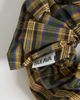 Sui Ava Sui Ava scrunchie in yellow tartan-Multi - 3