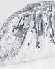 Sui Ava Sui Ava sequin clutch bag in silver - 3