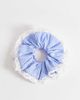 Sui Ava Sui Ava striped lace detail hair scrunchie in blue - 1