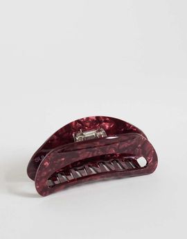 Sui Ava Sui Ava theresa elegance big hair claw in burgundy-Red