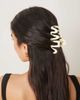 Sui Ava Sui Ava wiggle hair claw in white - 1