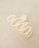 Sui Ava Sui Ava wiggle hair claw in white - 2