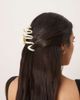 Sui Ava Sui Ava wiggle hair claw in white - 3