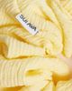 Sui Ava Sui Ava zig zag scrunchie in butter yellow - 2