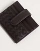 Sui Ava Sui woven card holder in brown - 2