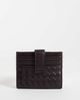 Sui Ava Sui woven card holder in brown - 3