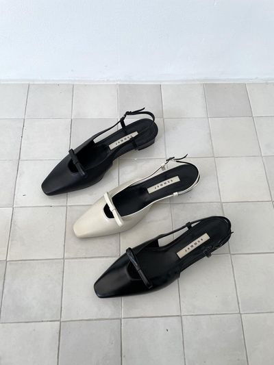 SUMMER SEOUL Merlot Slingback _ (3 colors)