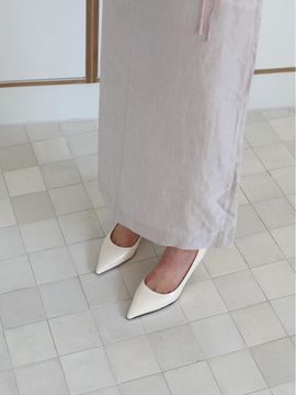 SUMMER SEOUL Signature Essential Pointed Toe Middle Heel_ (4 colors)