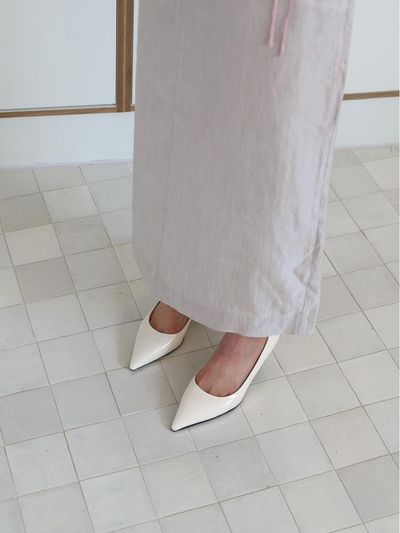 SUMMER SEOUL Signature Essential Pointed Toe Middle Heel_ (4 colors)