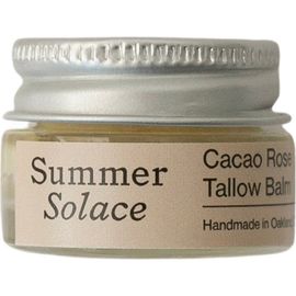 Summer Solace Tallow Summer Solace Tallow Cacao Rose Cuticle, Lip, and Brow Tallow Balm - Regenerative Tallow