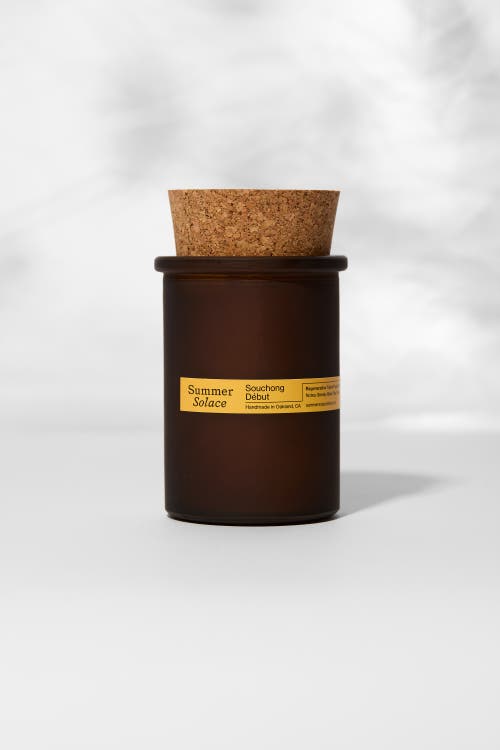 Summer Solace Tallow Summer Solace Tallow Souchong Debut Candle - Regenerative Tallow and Beeswax