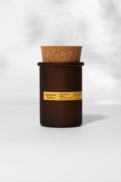 Summer Solace Tallow Summer Solace Tallow Souchong Debut Candle - Regenerative Tallow and Beeswax